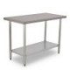 MESA DE ACERO INOXIDABLE MAIR 24X60